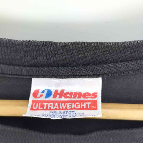 ヘインズ Hanes 90S Humpin Around 裾袖シングル プリントクルーネックTシャツ メンズ JPN:L